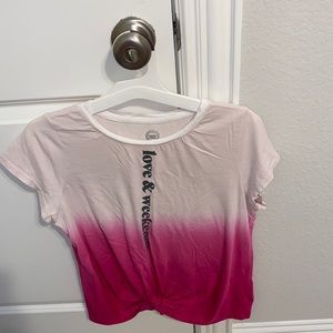 🦋3/$10🦋GIRLS WONDER NATION SHIRT